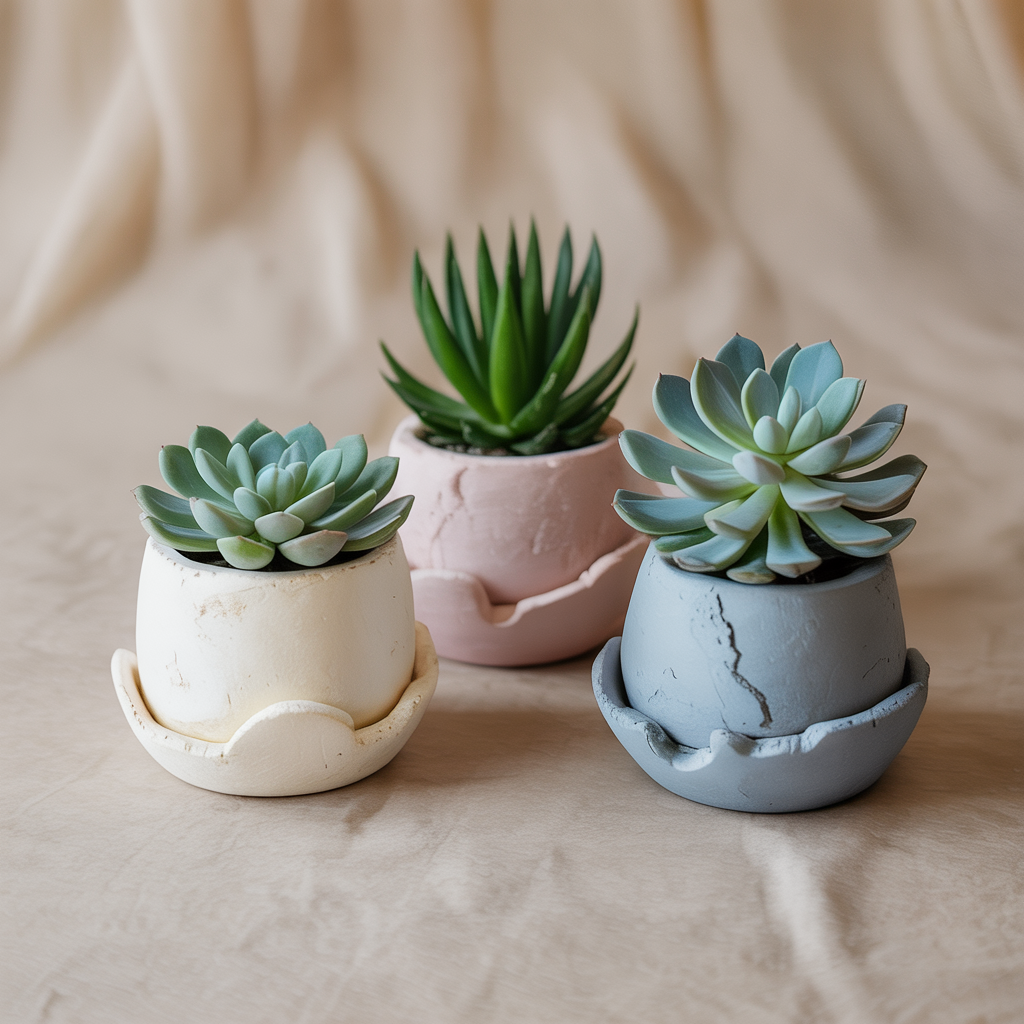 Mini Cachepôs Pastel
